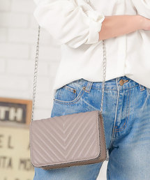 KOBE LETTUCE | キルティング2wayチェーンミニショルダーバッグ(ショルダーバッグ)