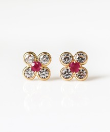 cuicui K18 ターコイズピアス ターコイズ ピアス | K18（ピアス（両耳用））｜cui-cui