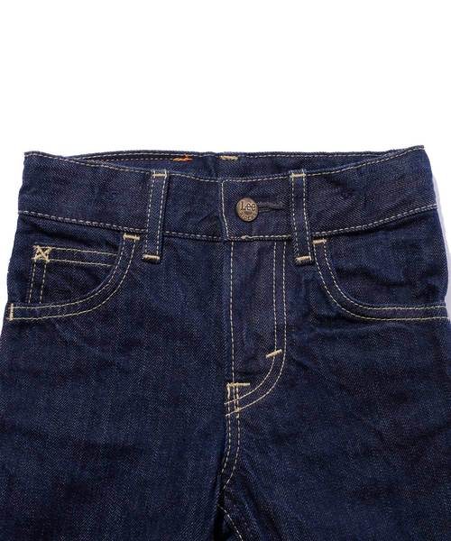 Lee（リー）の「Lee/リー BABY TAPERED ベイビー テーパードパンツ LK6231（デニムパンツ・キッズ・ダークインディゴブルー/インディゴブルー・100/90）」の8枚目の写真