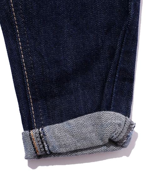 Lee（リー）の「Lee/リー BABY TAPERED ベイビー テーパードパンツ LK6231（デニムパンツ・キッズ・ダークインディゴブルー/インディゴブルー・100/90）」の9枚目の写真