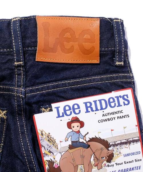 Lee（リー）の「Lee/リー BABY TAPERED ベイビー テーパードパンツ LK6231（デニムパンツ・キッズ・ダークインディゴブルー/インディゴブルー・100/90）」の6枚目の写真