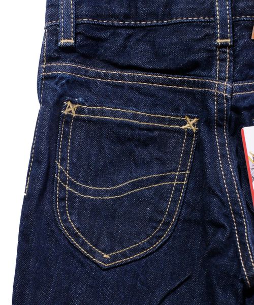Lee（リー）の「Lee/リー BABY TAPERED ベイビー テーパードパンツ LK6231（デニムパンツ・キッズ・ダークインディゴブルー/インディゴブルー・100/90）」の5枚目の写真