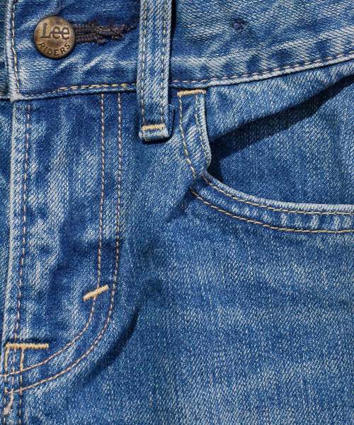 Lee（リー）の「Lee/リー BABY TAPERED ベイビー テーパードパンツ LK6231（デニムパンツ・キッズ・ダークインディゴブルー/インディゴブルー・100/90）」の7枚目の写真