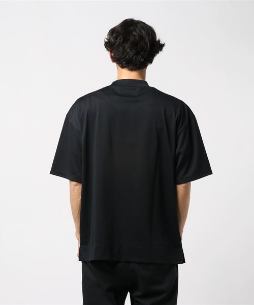 MAISON SPECIAL(メゾンスペシャル)の「“365” テックファブリックモックネックカットソー 【MAISON SPECIAL/メゾンスペシャル】(Tシャツ/カットソー・メンズ・ブラック/オフホワイト/オレンジ・46/48/44)」の7枚目の写真