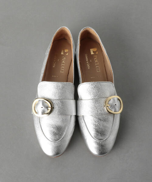 ODETTE E ODILE(オデットエオディール)の「OD PASCUCCI Oval FLT(ローファー・レディース・シルバー/ブラック/ライラック・36/37/38/35)」の4枚目の写真