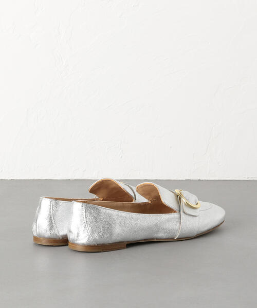 ODETTE E ODILE(オデットエオディール)の「OD PASCUCCI Oval FLT(ローファー・レディース・シルバー/ブラック/ライラック・36/37/38/35)」の9枚目の写真