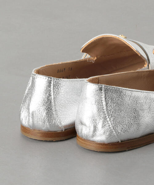 ODETTE E ODILE(オデットエオディール)の「OD PASCUCCI Oval FLT(ローファー・レディース・シルバー/ブラック/ライラック・36/37/38/35)」の11枚目の写真