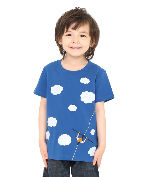 Graniph デザイン ティーシャツ ストア グラニフ のファッション Design フロムザスカイtシャツ ツナワタリ Tシャツ カットソー Design Store Graniph セール Tshirts Store 激安大特価