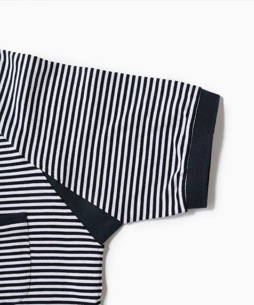 MUNSINGWEAR（マンシングウェア）の「MUNSINGWEAR: 別注 MADE IN USA 60'S 復刻 ライン ポロシャツ 19SS（ポロシャツ・メンズ・ホワイト/ブラック/ネイビー/ダークネイビー・SMALL/X-SMALL/LARGE/MEDIUM）」の18枚目の写真