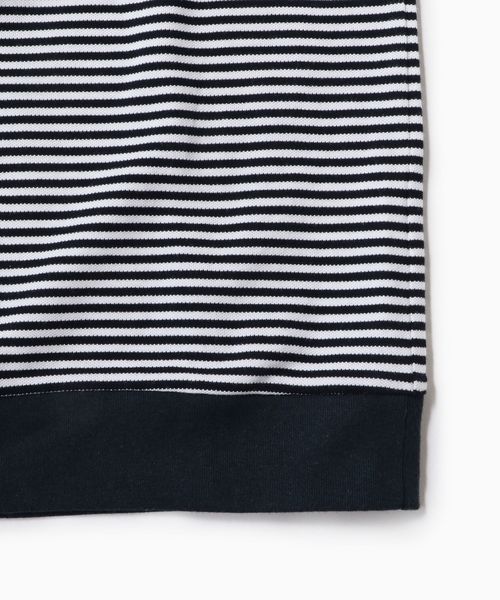 MUNSINGWEAR（マンシングウェア）の「MUNSINGWEAR: 別注 MADE IN USA 60'S 復刻 ライン ポロシャツ 19SS（ポロシャツ・メンズ・ホワイト/ブラック/ネイビー/ダークネイビー・SMALL/X-SMALL/LARGE/MEDIUM）」の17枚目の写真
