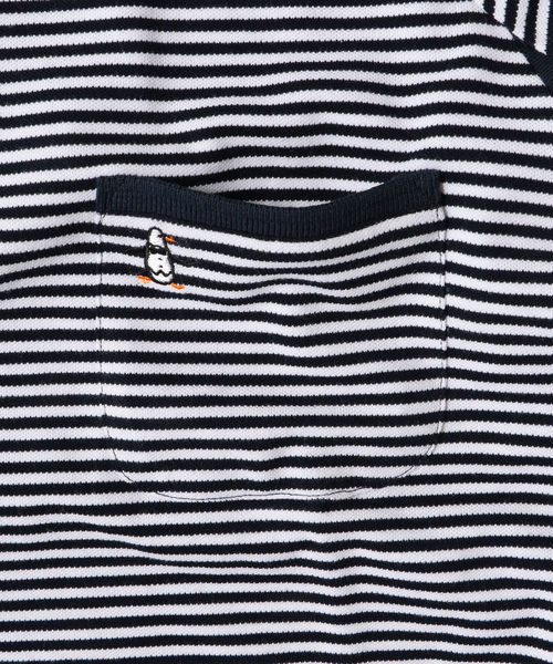 MUNSINGWEAR（マンシングウェア）の「MUNSINGWEAR: 別注 MADE IN USA 60'S 復刻 ライン ポロシャツ 19SS（ポロシャツ・メンズ・ホワイト/ブラック/ネイビー/ダークネイビー・SMALL/X-SMALL/LARGE/MEDIUM）」の16枚目の写真
