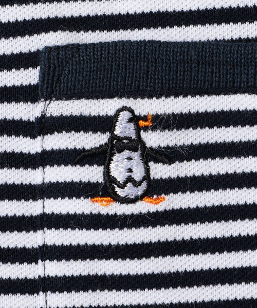 MUNSINGWEAR（マンシングウェア）の「MUNSINGWEAR: 別注 MADE IN USA 60'S 復刻 ライン ポロシャツ 19SS（ポロシャツ・メンズ・ホワイト/ブラック/ネイビー/ダークネイビー・SMALL/X-SMALL/LARGE/MEDIUM）」の15枚目の写真