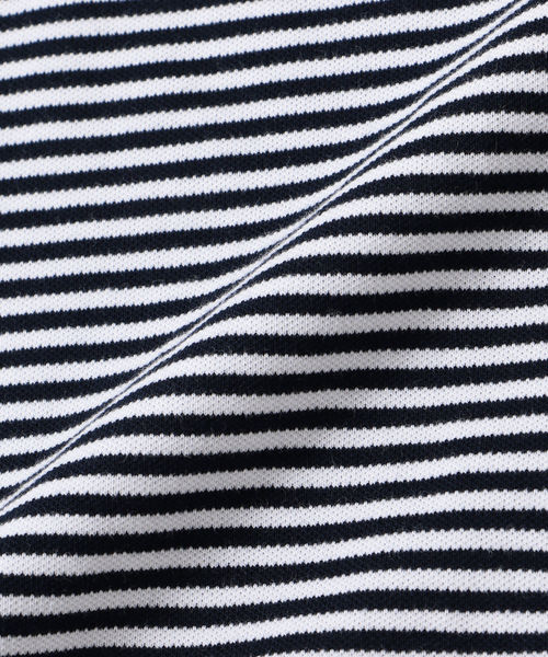 MUNSINGWEAR（マンシングウェア）の「MUNSINGWEAR: 別注 MADE IN USA 60'S 復刻 ライン ポロシャツ 19SS（ポロシャツ・メンズ・ホワイト/ブラック/ネイビー/ダークネイビー・SMALL/X-SMALL/LARGE/MEDIUM）」の10枚目の写真