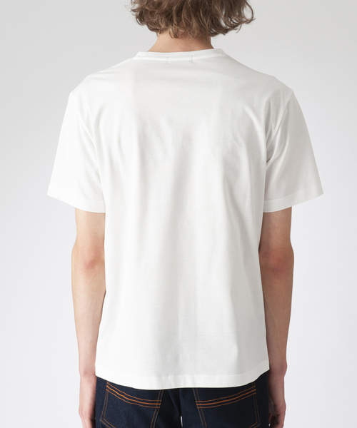 BLACK LABEL CRESTBRIDGE（ブラックレーベル・クレストブリッジ）の「アロハボックスプリントT（Tシャツ/カットソー・メンズ・ライトグレー/ネイビー/レッド/オフホワイト・MEDIUM/LARGE）」の6枚目の写真