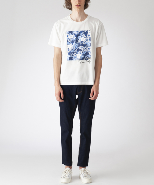 BLACK LABEL CRESTBRIDGE（ブラックレーベル・クレストブリッジ）の「アロハボックスプリントT（Tシャツ/カットソー・メンズ・ライトグレー/ネイビー/レッド/オフホワイト・MEDIUM/LARGE）」の7枚目の写真