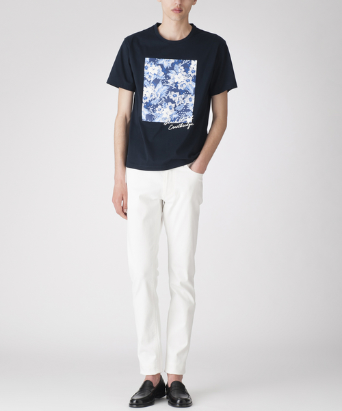 BLACK LABEL CRESTBRIDGE（ブラックレーベル・クレストブリッジ）の「アロハボックスプリントT（Tシャツ/カットソー・メンズ・ライトグレー/ネイビー/レッド/オフホワイト・MEDIUM/LARGE）」の19枚目の写真