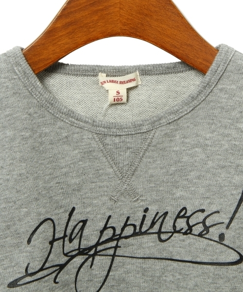 green label relaxing（グリーンレーベルリラクシング）の「ミニウラケ ショートプルオーバー ◆（Tシャツ/カットソー・キッズ・グレー/ロイヤルブルー・S/105/M/115/XS/95/L/125）」の4枚目の写真