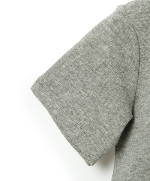 green label relaxing（グリーンレーベルリラクシング）の「ミニウラケ ショートプルオーバー ◆（Tシャツ/カットソー・キッズ・グレー/ロイヤルブルー・S/105/M/115/XS/95/L/125）」の5枚目の写真