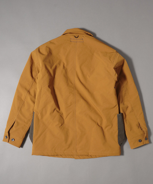 JRD by JARLD（ジェイアールディーバイジャールド）の「【JRD by JARLD】撥水ストレッチ中綿カバーオール（カバーオール・メンズ・チャコールグレー/キャメル・S/M/L）」の11枚目の写真