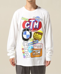 CHINA TOWN MARKET / チャイナタウンマーケット Logo Collage L/S Tee