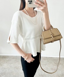 リブジャジーぺプラムプルオーバー