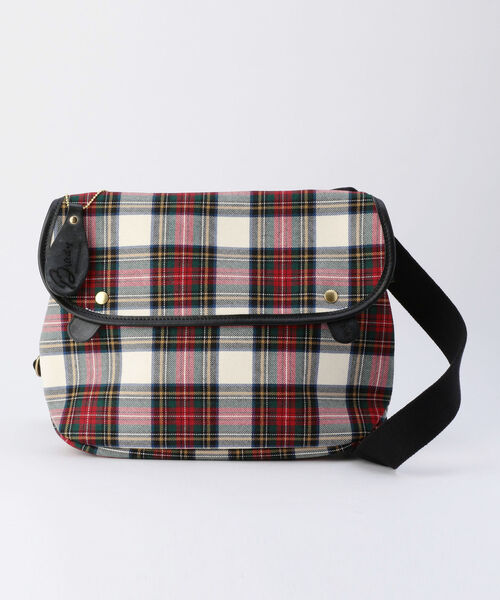 BRADY（ブレディー）の「【Brady/ブレディ】AVON Checks（ショルダーバッグ・メンズ・グリーン系その他/レッド系その他・FREE）」の2枚目の写真