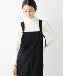 HANES リブハイネックカットソー
