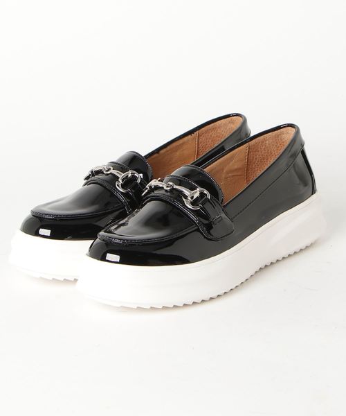 Bridget Birkin(ブリジットバーキン)の「ビットローファースニーカー(595043)(スニーカー)」|ブラック