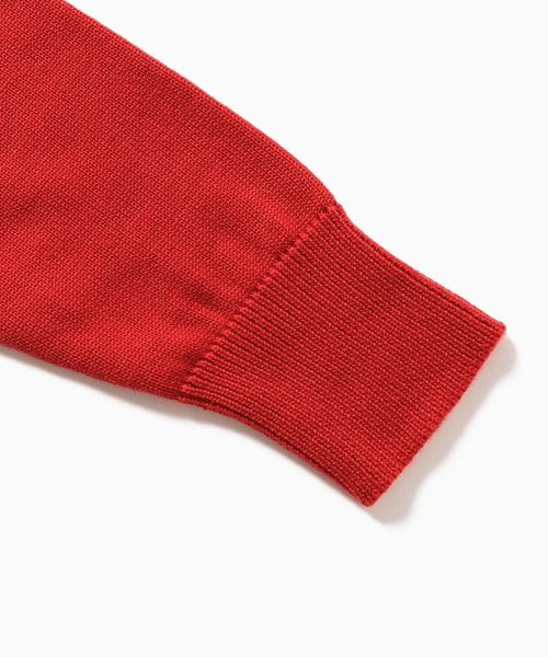 BATONER レッド ニットセーター BATONER（バトナー）｜ニット/セーター（レッド系）一覧 - WEAR