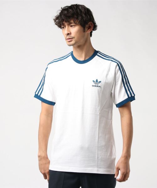 adidas 3 stripes tee