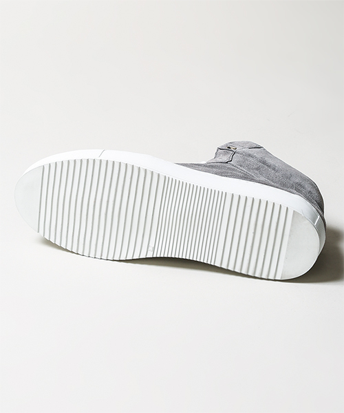 NANO universe（ナノユニバース）の「junhashimoto nano・universe/ スウェードスニーカー（スニーカー・メンズ・ダークグレー/ライトグレー・41/43/42/40）」の8枚目の写真