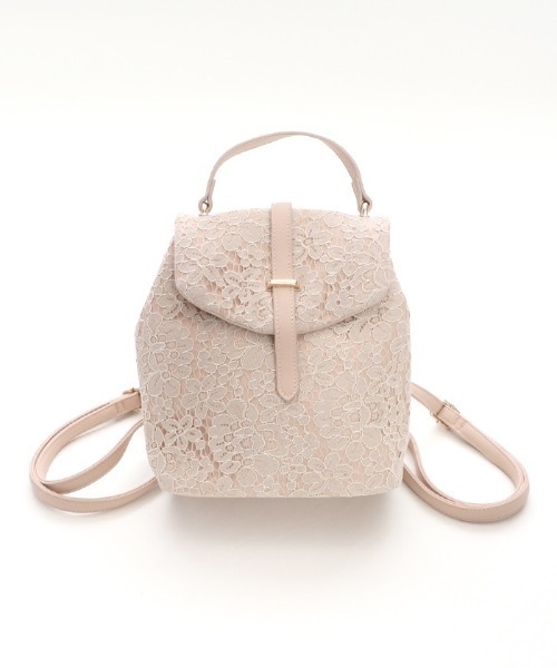 Axes Femme アクシーズファム の 総レースリュック バックパック リュック Wear