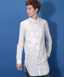 R.NEWBOLD | ASYMMETRY POCKET "ロングシャツ"/245606(シャツ/ブラウス)