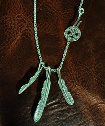 rehacer(AZ)rehacer : ×STUDIO T&Y 3Feather Medicine Wheel Necklace / ×STUDIO T&Y 3tFU[fBXEC[lbNX(lbNX)