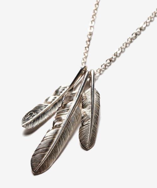 rehacer : ×STUDIO T&Y 3Feather Medicine Wheel Necklace / ×STUDIO