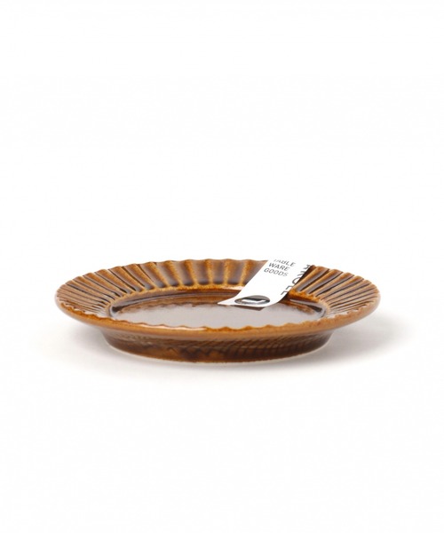 LAKOLE（ラコレ）の「華蝶扇プレート(SS) / LAKOLE（食器・レディース・ホワイト/ネイビー/ブラウン/イエロー/ブルー・FREE）」の6枚目の写真