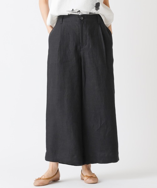 PUAL CE CIN（ピュアルセシン）の「【Kanocoさん着用】タックワイドパンツ（その他パンツ・レディース・ナチュラル/ブラック・FREE）」の18枚目の写真