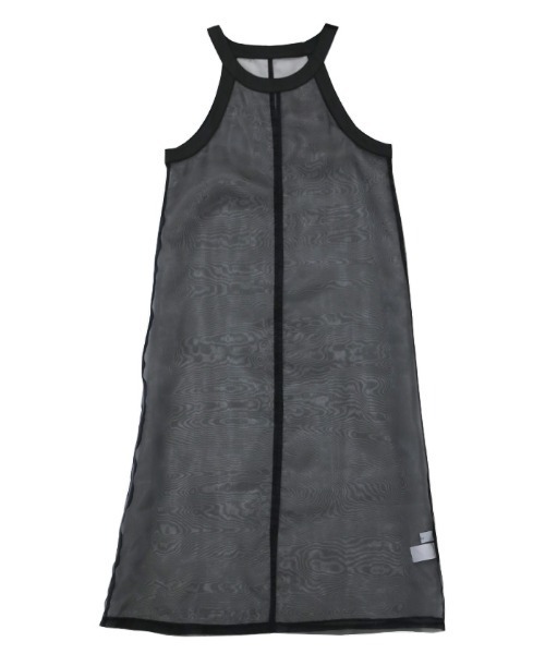 select MOCA（セレクトモカ）の「シアーラウンドスリーブワンピース　　センターラインシースルーワンピース　　シアーワンピース（ワンピース・レディース・ブラック/オレンジ/ライトグリーン/アイボリー・FREE）」の8枚目の写真