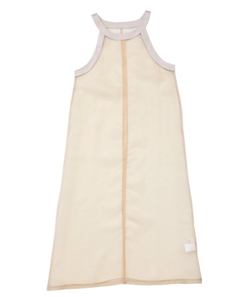 select MOCA（セレクトモカ）の「シアーラウンドスリーブワンピース　　センターラインシースルーワンピース　　シアーワンピース（ワンピース・レディース・ブラック/オレンジ/ライトグリーン/アイボリー・FREE）」の7枚目の写真