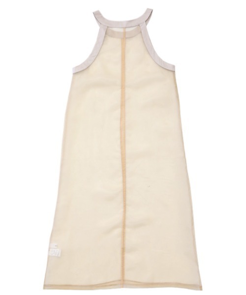 select MOCA（セレクトモカ）の「シアーラウンドスリーブワンピース　　センターラインシースルーワンピース　　シアーワンピース（ワンピース・レディース・ブラック/オレンジ/ライトグリーン/アイボリー・FREE）」の11枚目の写真