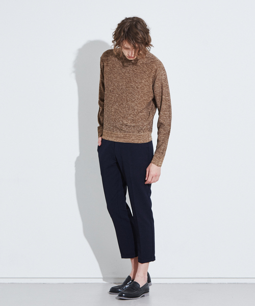 lideal シアサッカー　パンツ32 lideal シアサッカーパンツ32