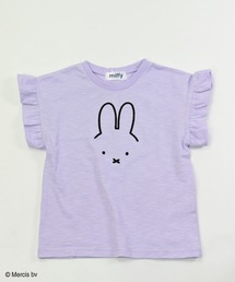 Miffy | 【JAM＆LINK限定】miffy/ ミッフィー フリル袖Tシャツ(Tシャツ/カットソー)