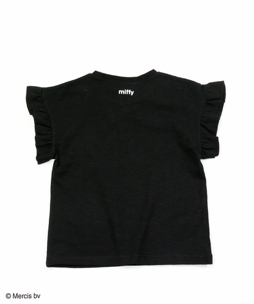 Miffy( ミッフィー)の「【JAM&LINK限定】miffy/ ミッフィー フリル袖Tシャツ(Tシャツ/カットソー・キッズ・ライトピンク/オフホワイト/ミント/ブラック/ライラック/スモークピンク/ホワイト・110cm/120cm/90cm/130cm/140cm/100cm)」の19枚目の写真