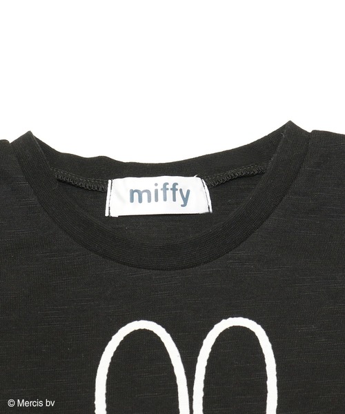 Miffy( ミッフィー)の「【JAM&LINK限定】miffy/ ミッフィー フリル袖Tシャツ(Tシャツ/カットソー・キッズ・ライトピンク/オフホワイト/ミント/ブラック/ライラック/スモークピンク/ホワイト・110cm/120cm/90cm/130cm/140cm/100cm)」の20枚目の写真