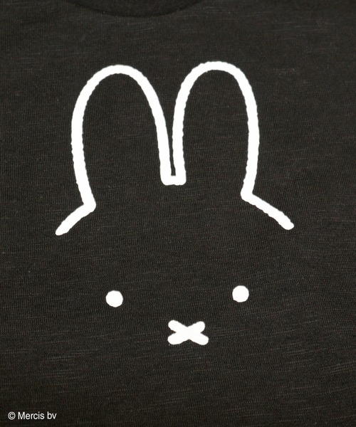 Miffy( ミッフィー)の「【JAM&LINK限定】miffy/ ミッフィー フリル袖Tシャツ(Tシャツ/カットソー・キッズ・ライトピンク/オフホワイト/ミント/ブラック/ライラック/スモークピンク/ホワイト・110cm/120cm/90cm/130cm/140cm/100cm)」の21枚目の写真