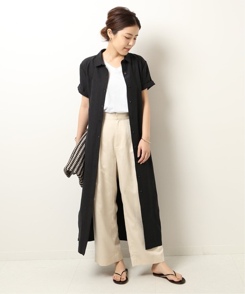 Spick & Span(スピックアンドスパン)の「【ST.AGNI】 CECILE DRESS◆(ワンピース)」|ブラック
