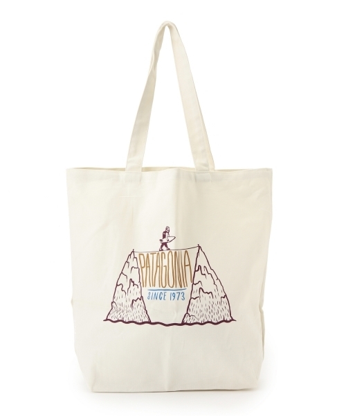 BEAMS BOY（ビームスボーイ）の「Patagonia / CANVAS BAG（トートバッグ・レディース・ブラウン/ブルー・ONE SIZE）」の2枚目の写真