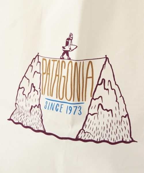 BEAMS BOY（ビームスボーイ）の「Patagonia / CANVAS BAG（トートバッグ・レディース・ブラウン/ブルー・ONE SIZE）」の10枚目の写真