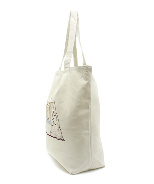 BEAMS BOY（ビームスボーイ）の「Patagonia / CANVAS BAG（トートバッグ・レディース・ブラウン/ブルー・ONE SIZE）」の4枚目の写真