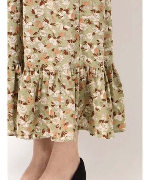 dazzlin（ダズリン）の「ミニフラワーフリルワンピース（ワンピース・レディース・オフホワイト/ピンク/グリーン・FREE）」の17枚目の写真